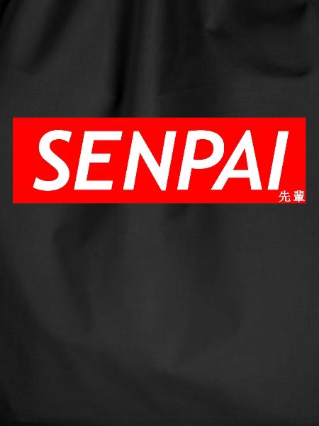 Senpai lettering