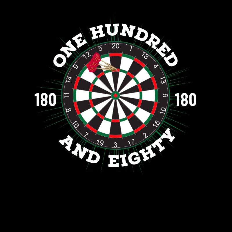 DART ONE UNDRED EIGHTY DARTS 180