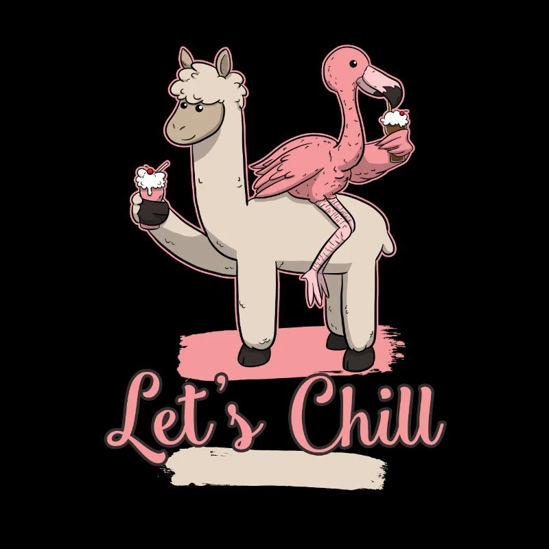 Flamingo Llama Lama Alpaca