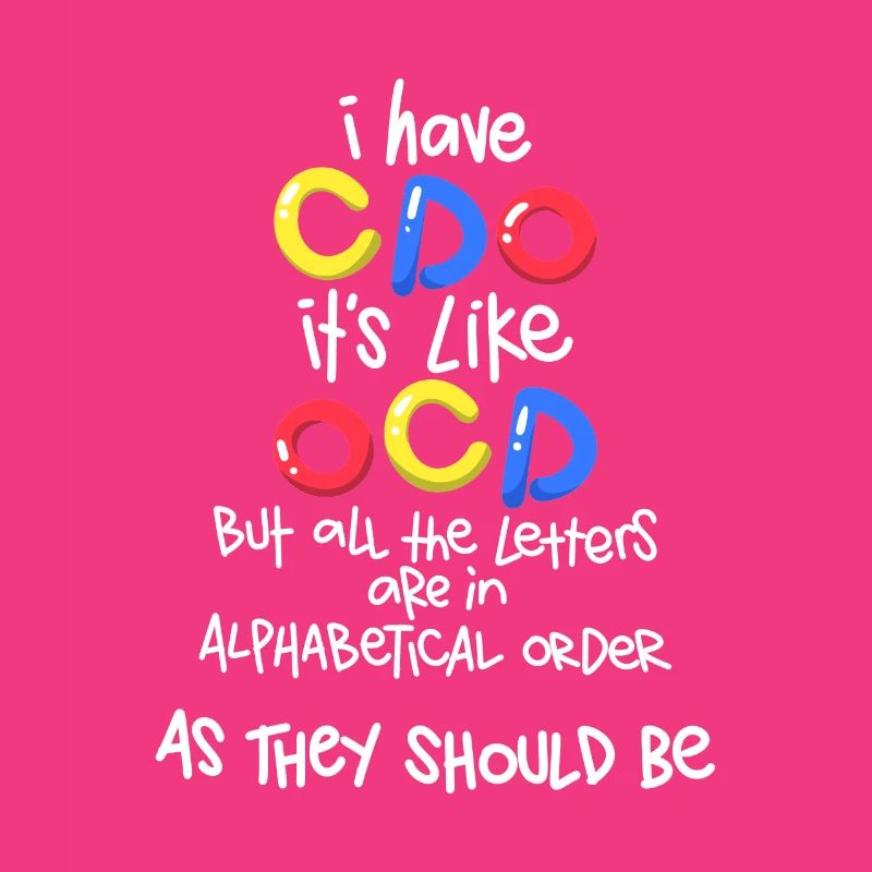 L'humour TOC a CDO comme TOC avec des lettres