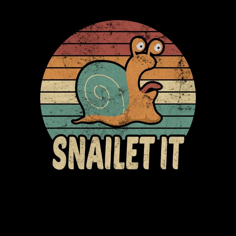 Snailet It pun snail snail gift