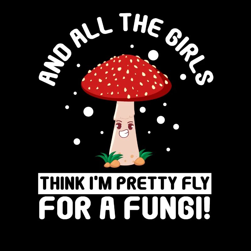Les filles pensent que de jolies champignons champignons variété Pystrance
