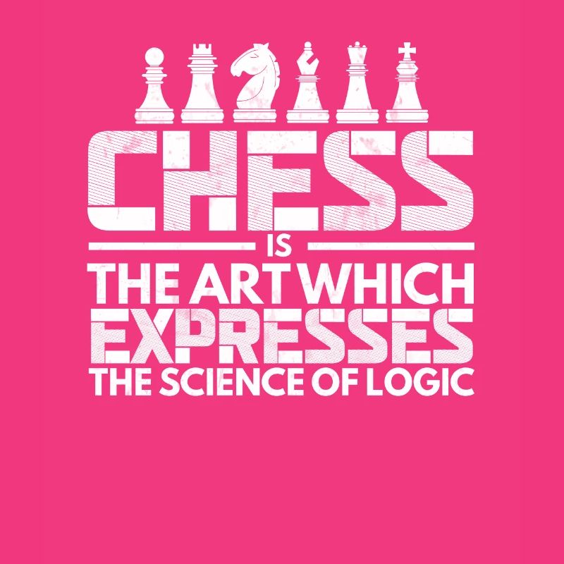 Chess Art Expresses Science Logic Chess Master