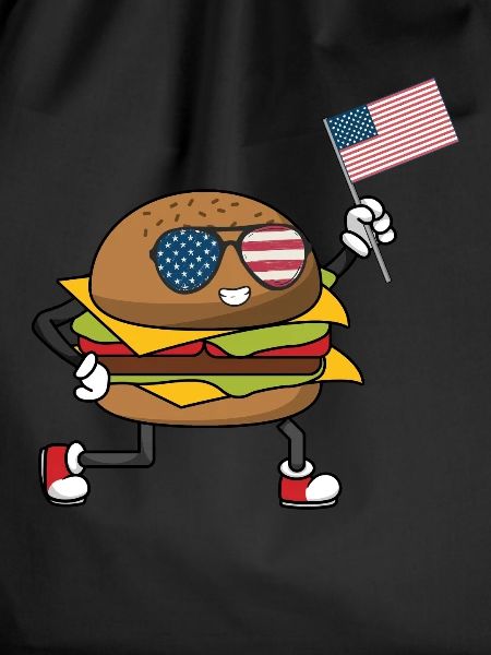 Patriotic Burger July 4