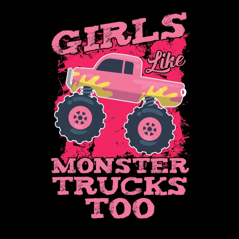 Mädchen Monstertrucks Cooler Monstertruck