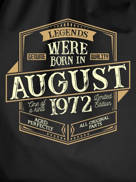 August 1972 birthday man