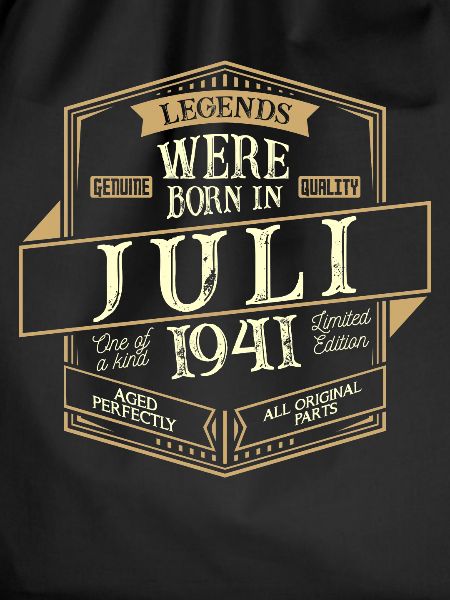 July 1941 Birthday man