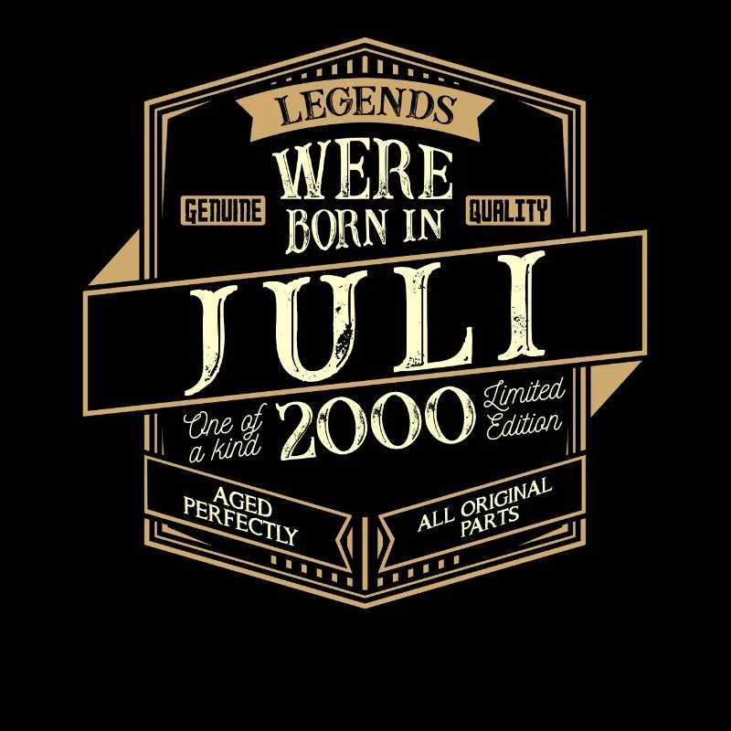 Juli 2000 Geburtstag Mann