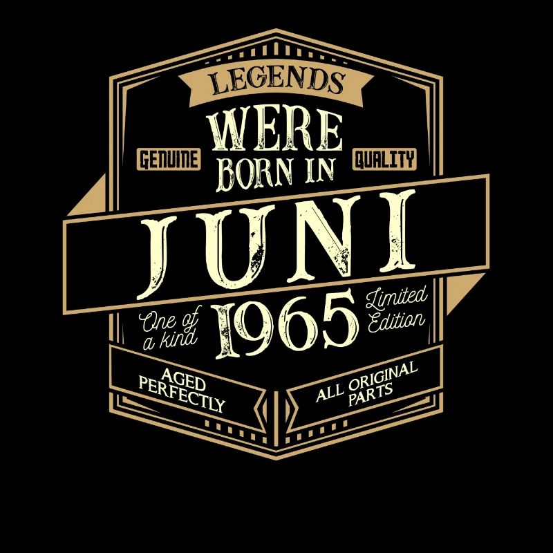 Juni 1965 Geburtstag Mann
