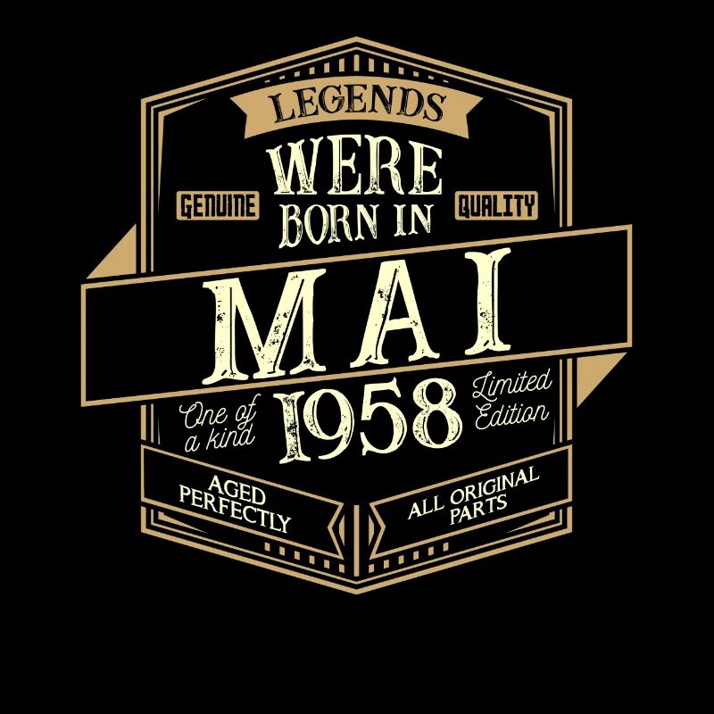 May 1958 Birthday Man