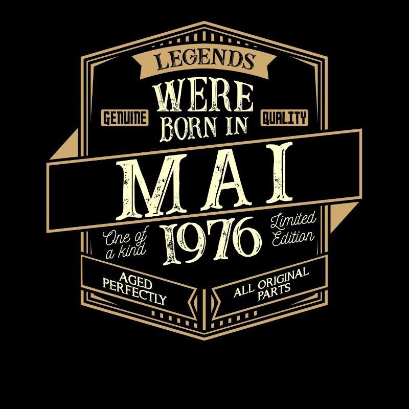 Mai 1976 Geburtstag Mann