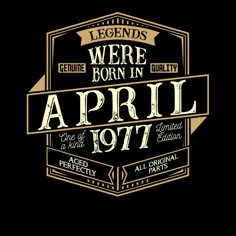 April 1977 Birthday Man