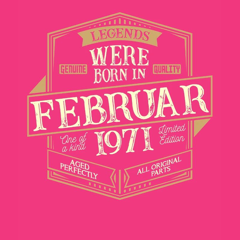Februar 1971 Geburtstag Mann