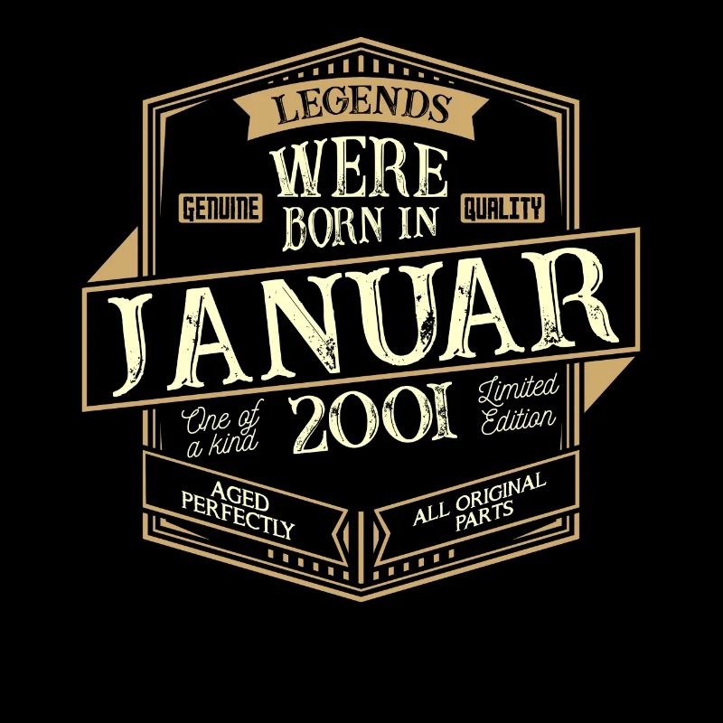 January 2001 Birthday Man