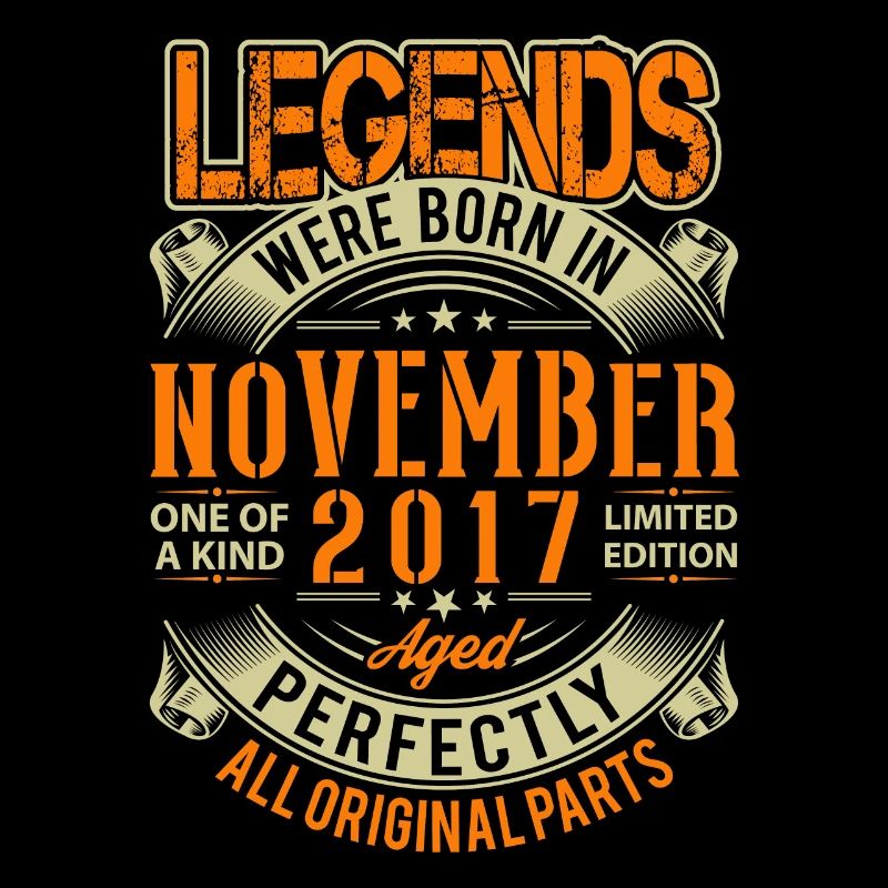 2017 November Birthday Legend