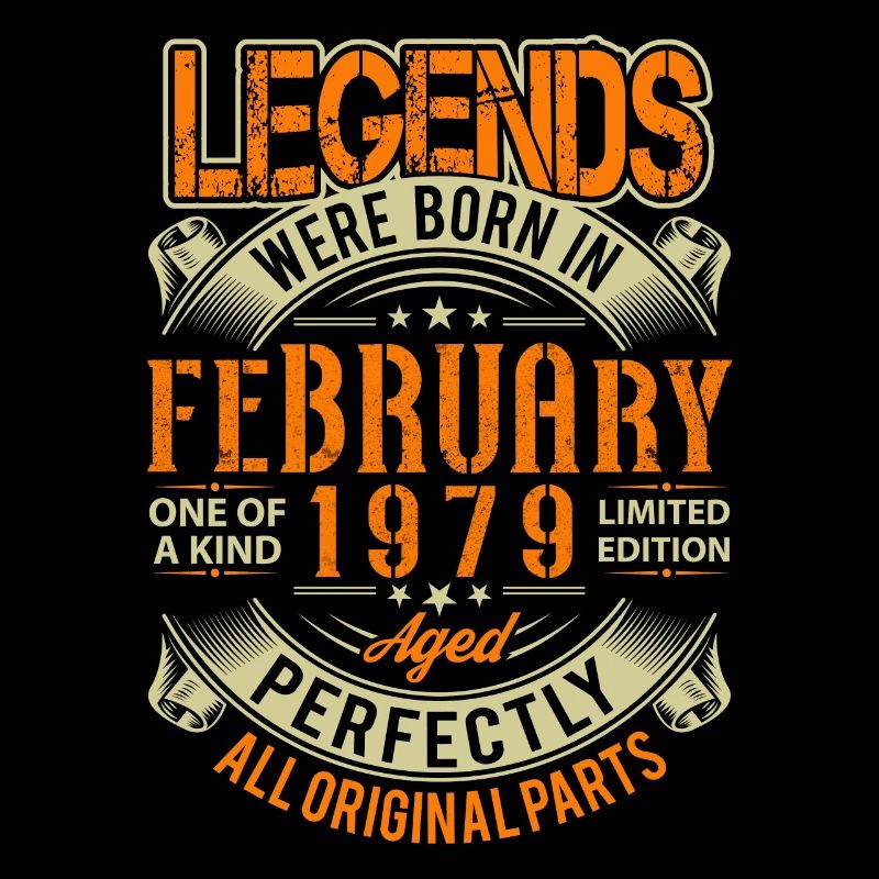 1979 February Birthday Legend
