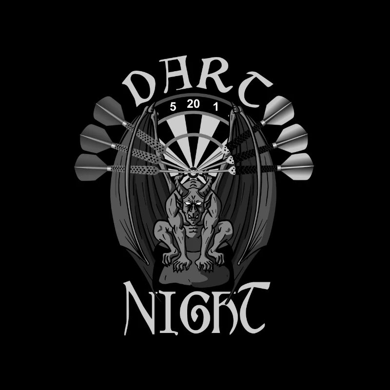 Dart Night, Dart Design, Gothic Design, mystisch