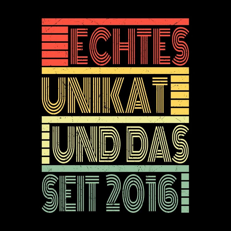 Echtes Unikat Seit 2016 Geboren 2016 Geburtstag