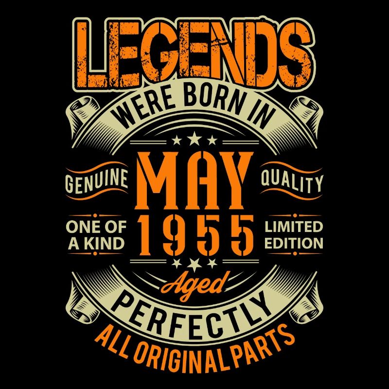 1955 May Birthday Legend
