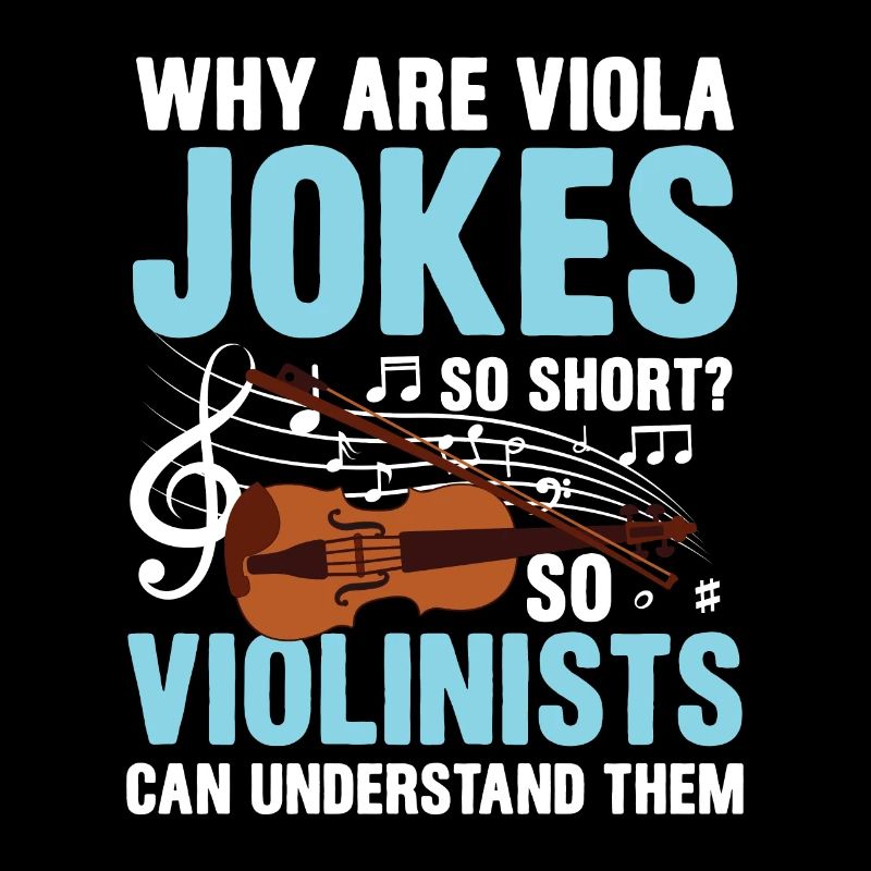 Why Are Viola Jokes So Short? Violinists