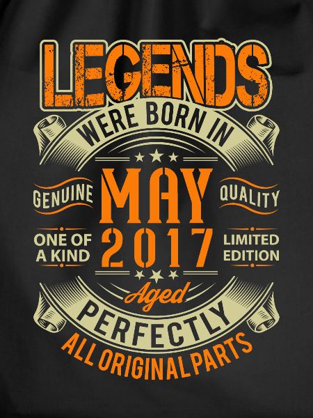 2017 May Birthday Legend