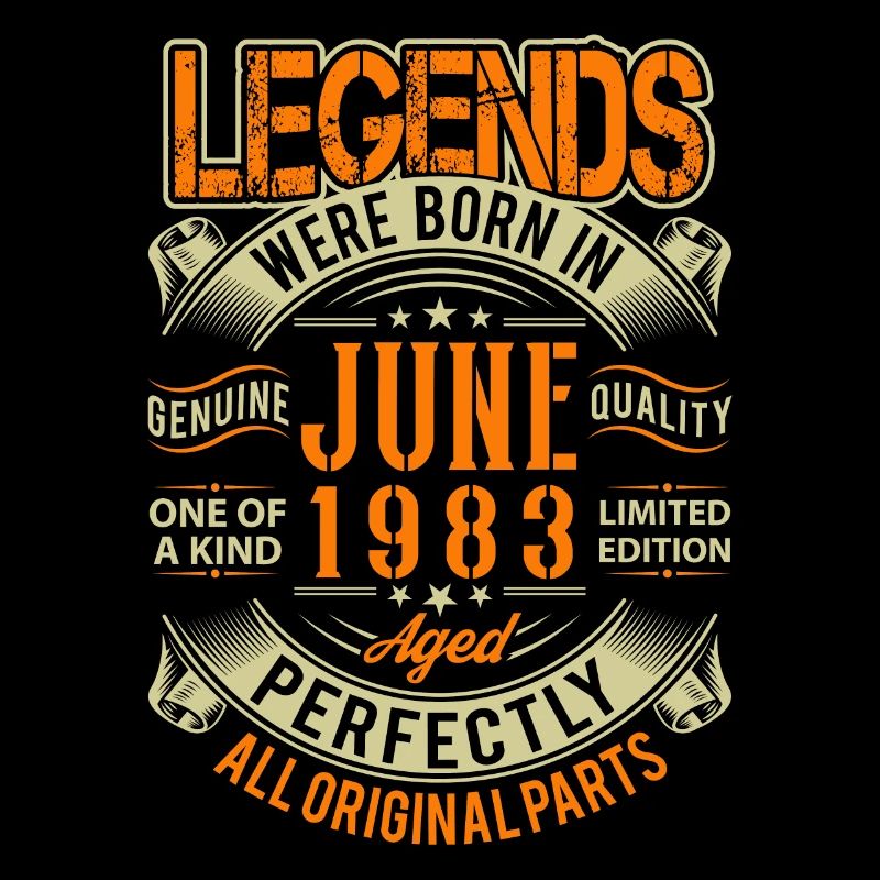 1983 June Birthday Legend