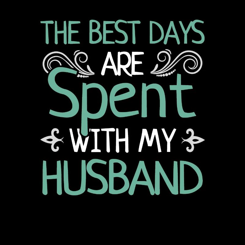 Beste Tage Mit Ehemann Heiraten Ehepaar Geschenk