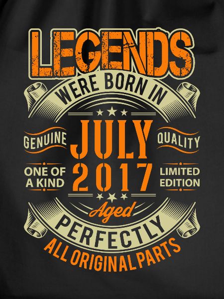 2017 July Birthday Legend