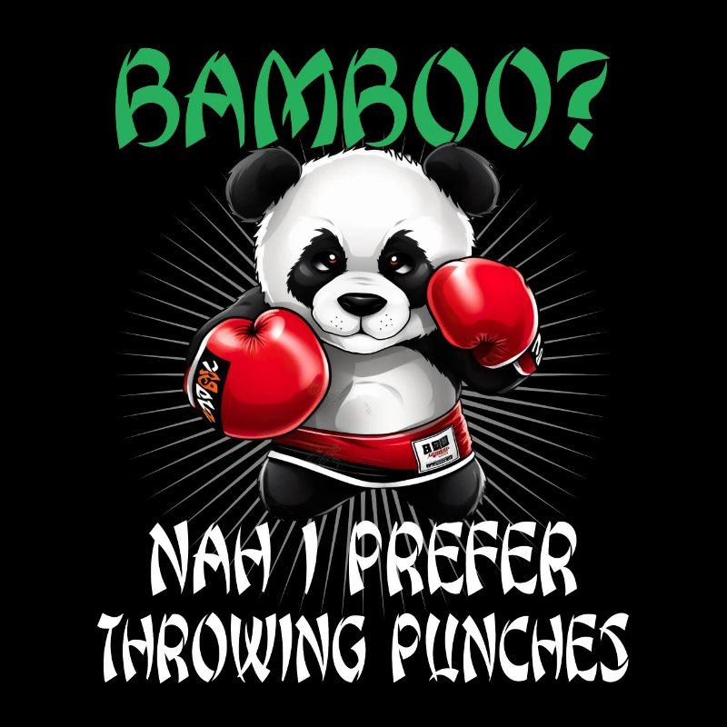 Panda Boxer Boxender Pandabär