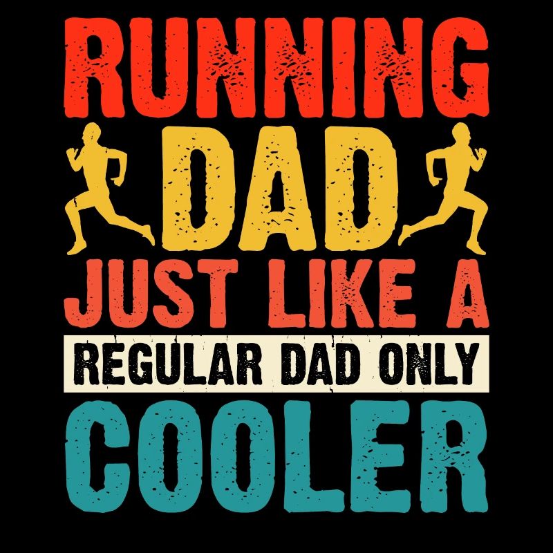 Jogging Running Marathon Dad