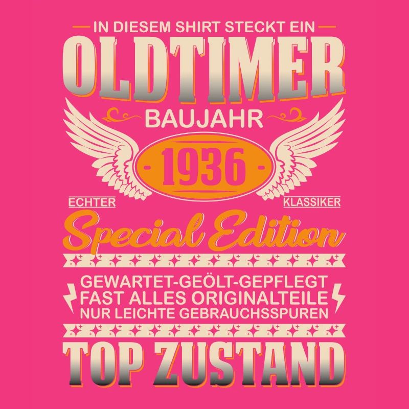 1936 Oldtimer Geschenk