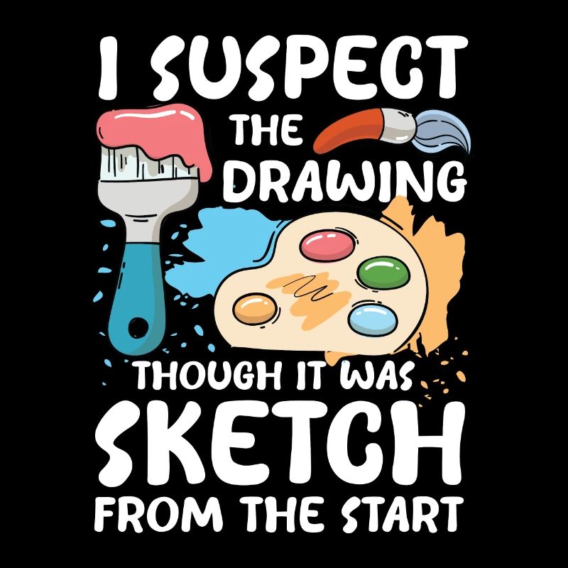I Suspect The Drawing Though It Was Sketch