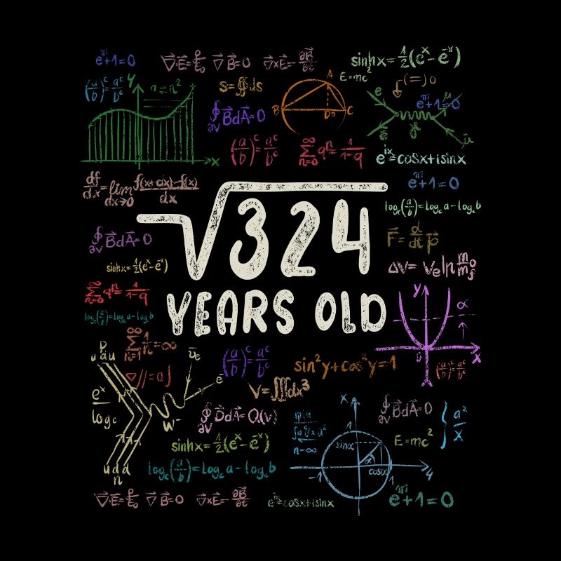 Root of 324 = 18th Birthday - Gift