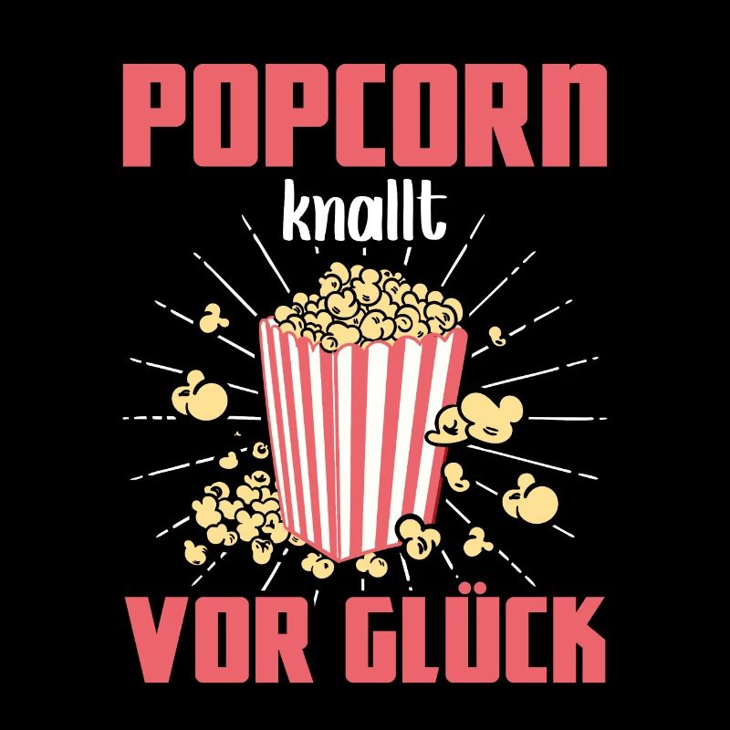 Popcorn Pops avec des films de bonheur Machine à pop-corn