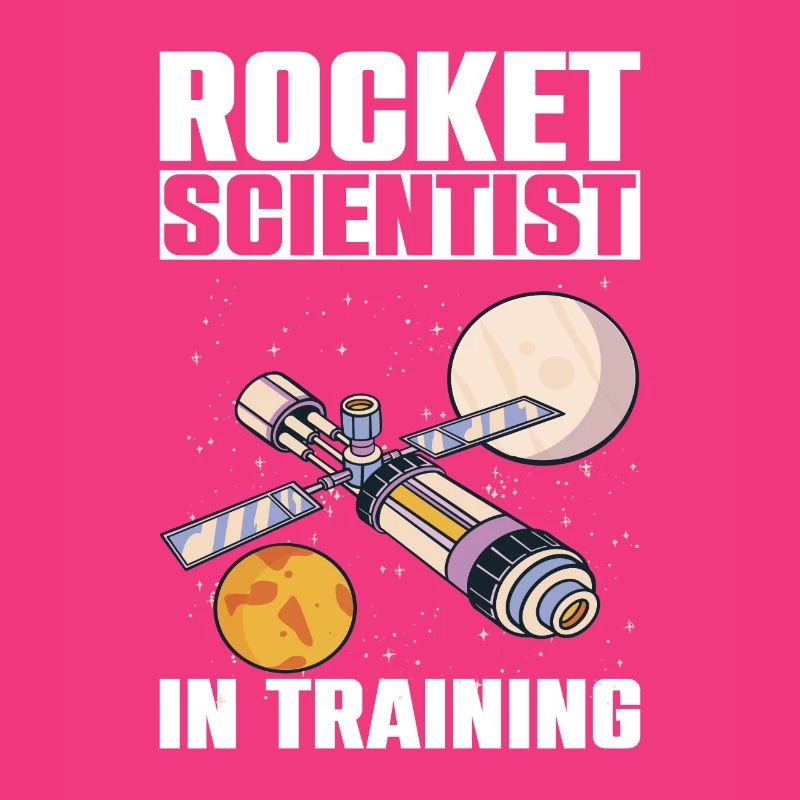 Rocket Scientist In Training Science Studied