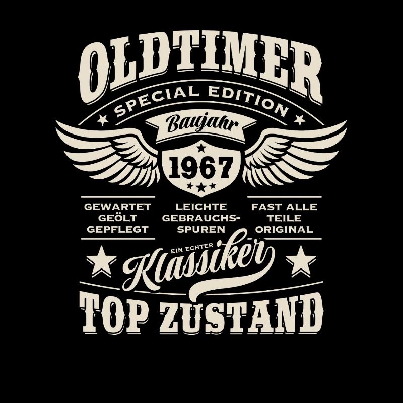 Oldtimer Baujahr 1967 - Geburtstag - Geschenk