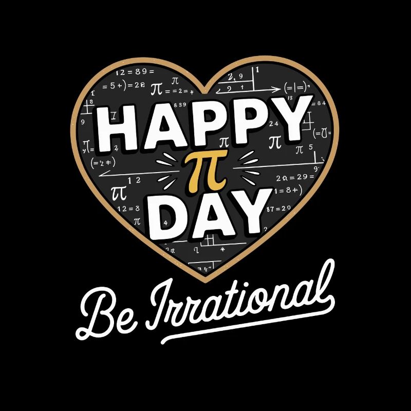 Happy Pi Day Be Irrational Math Lover