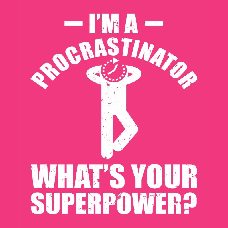 Procrastination Postpone Deferred Student