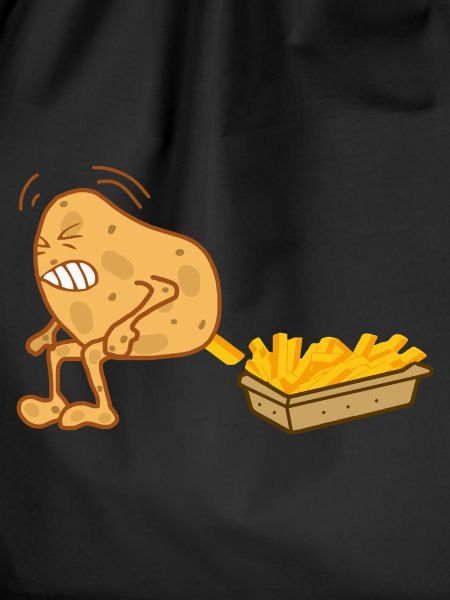 French fries poop potato