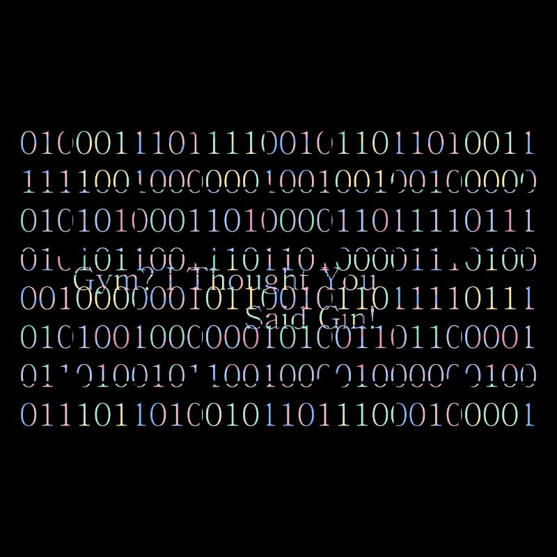 GIN Text Binary Binär