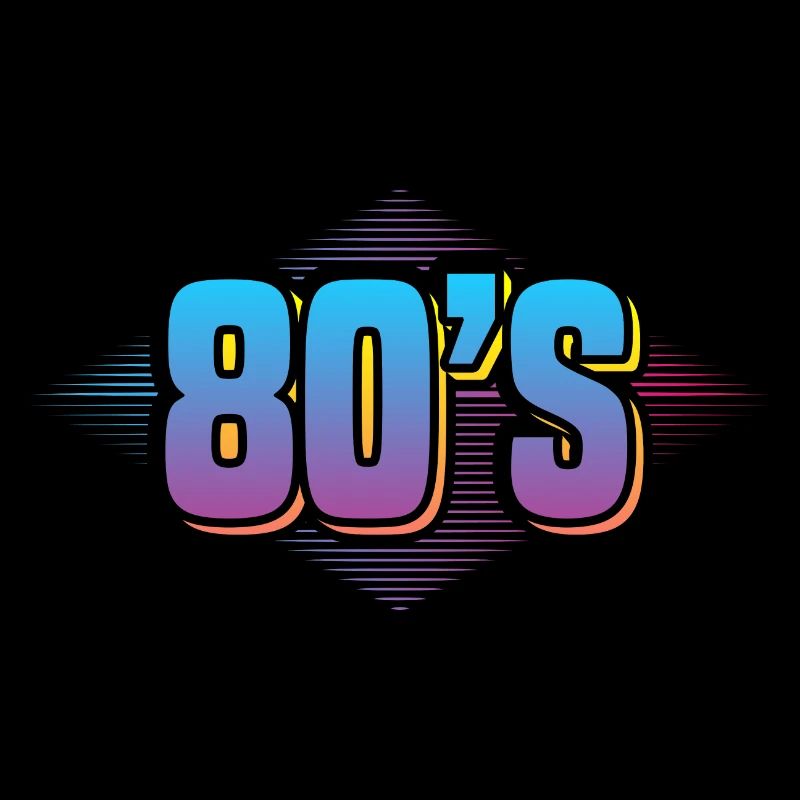 80s Retro Design / 80s Party