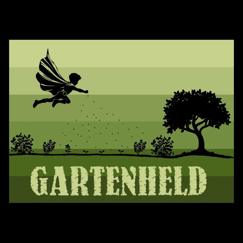 Vintage/Retro Gartenheld