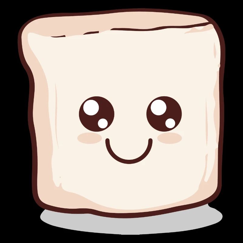 Kawaii Marshmallow | S'more | Camping