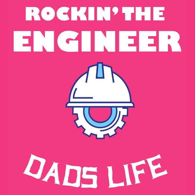 Rockin' the Engineer Dads Life Programmers Math Ge
