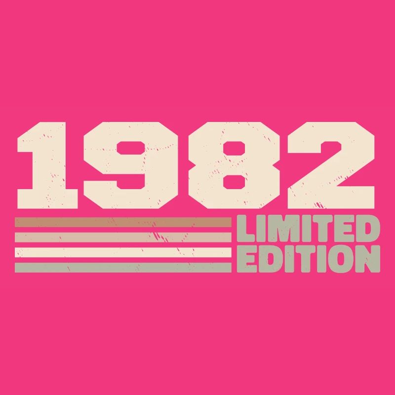 1982 Geburtstagsgeschenk 1982 limitierte Auflage 1982