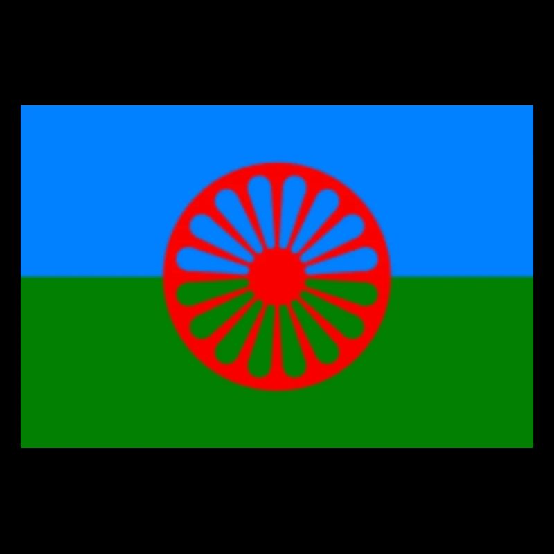 Drapeau du peuple rom - Petit Klein