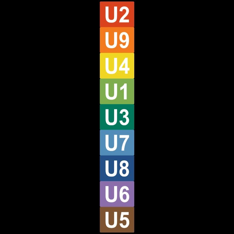 U-Bahn Regenbogen Berlin