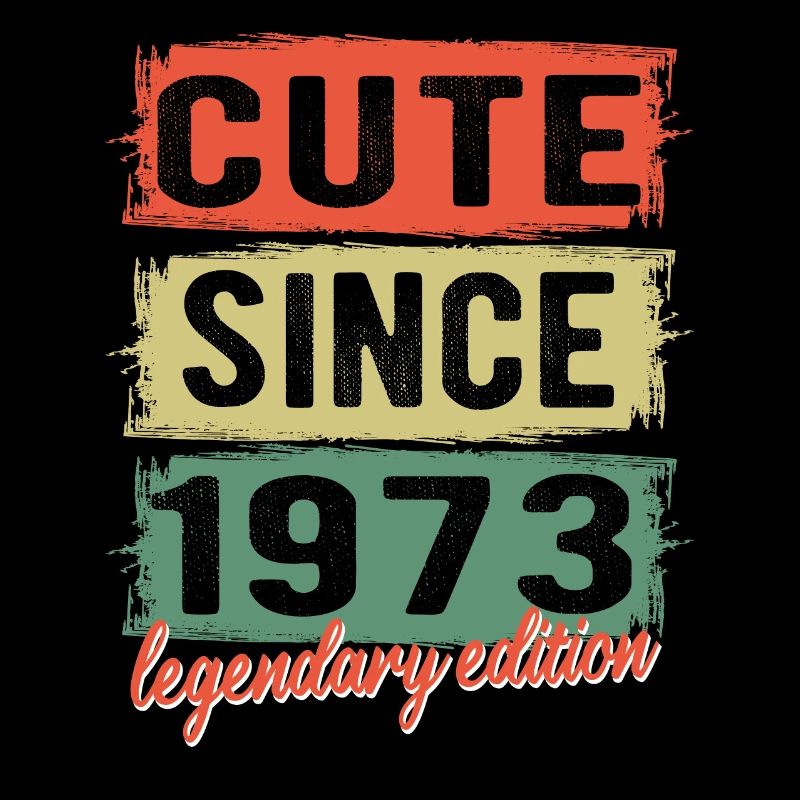 Awesome since 1973 Geburtstag Geschenk