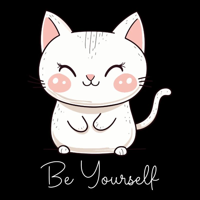 Chat Être Soi-même Amour Motivation