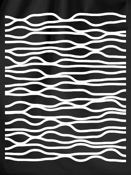 Zebra Wave Stripe Pattern